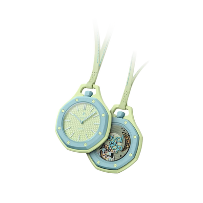Royal Pop Collection Pocket Watch Blaue Acht