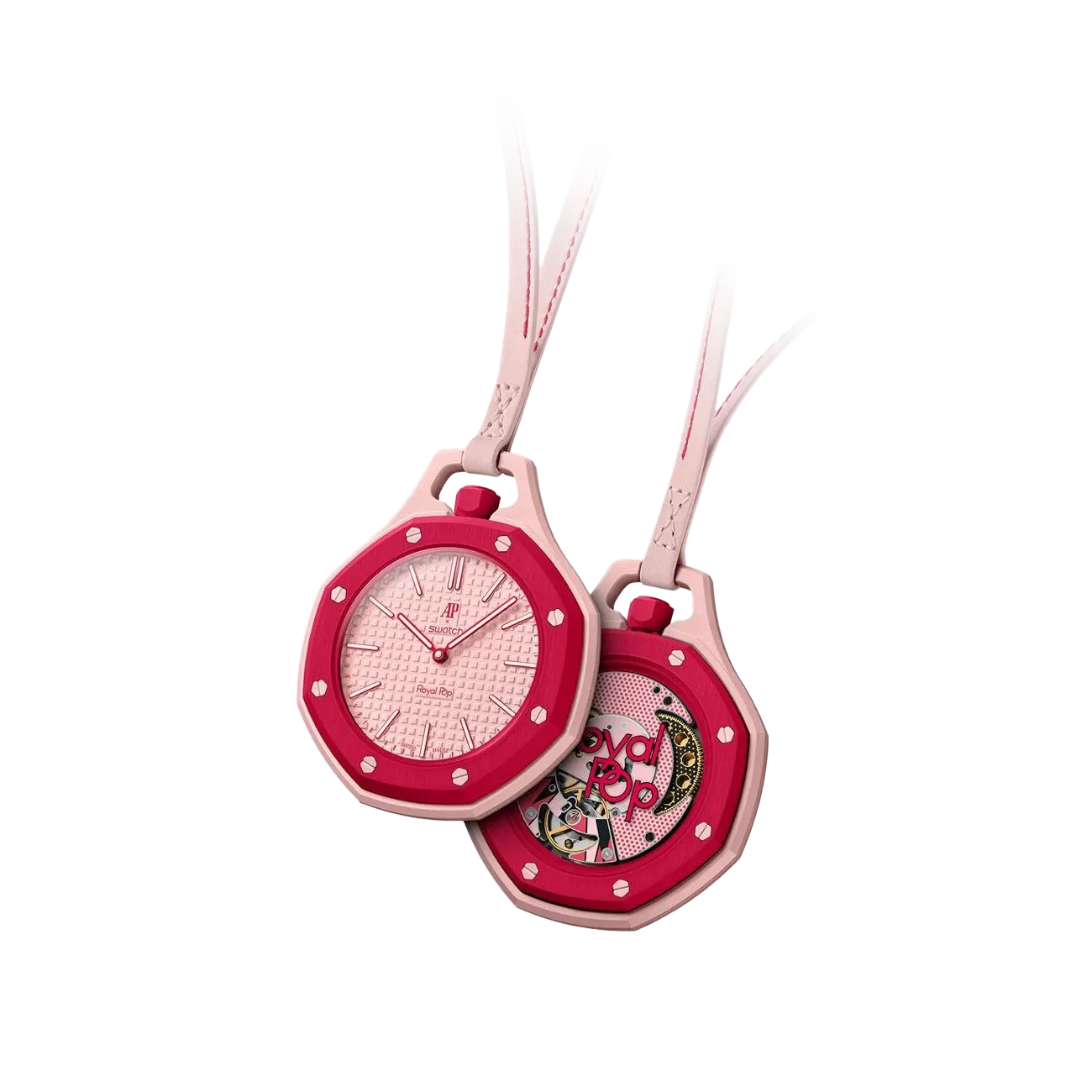 Royal Pop Collection Pocket Watch Otto Rosso