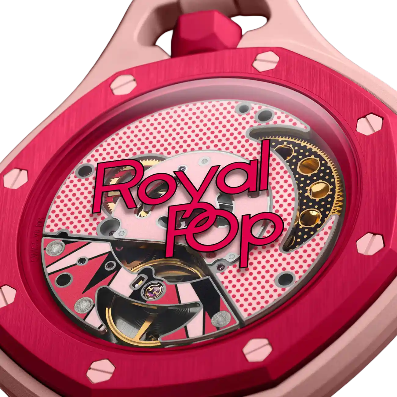 Royal Pop Collection Pocket Watch Otto Rosso