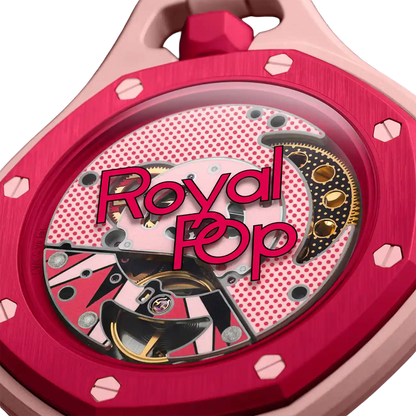 Royal Pop Collection Pocket Watch Otto Rosso